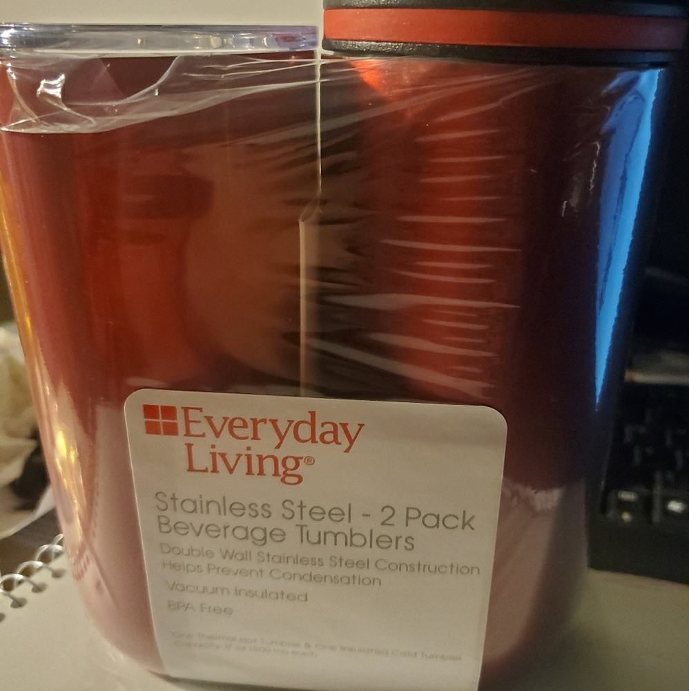 Everyday living stainless steel insulated tumblers